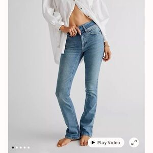 We the Free Shayla Midrise Skinny Flare Jeans - Sz 30